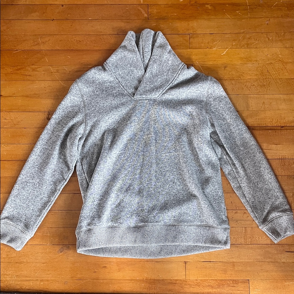 Van Heusen Women's Light Gray Cowl Neck Sweater